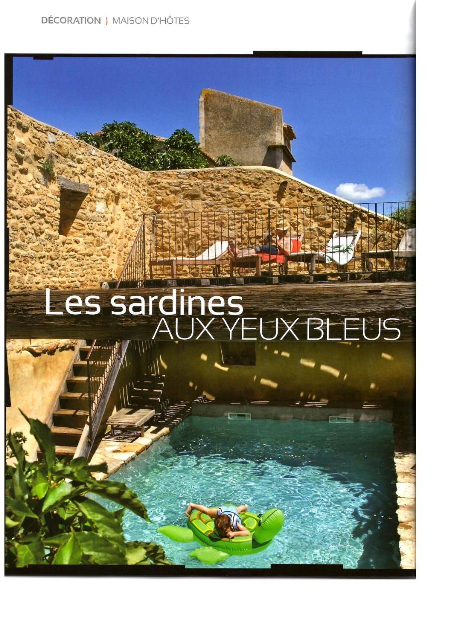 Les Sardines Aux Yeux Bleus Chambres D'Hotes Aigaliers Zewnętrze zdjęcie